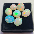 7 pcs of Natural Opal Mix | 17.9Cts | 9mm to 12mm sizes