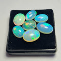 7 pcs of Natural Opal Oval Shape | 19.7Cts | 12mm to 14mm size