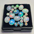24 pcs of Natural Opal Mix Shape | 13.5Cts | 4mm to 9mm size