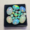 18 pcs of Natural Opal Mix  Shape | 22.2Cts | 4mm to 14mm size
