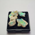 4 Pcs Natural Ethiopian  Opal Rough | Size: 15-21mm