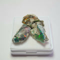 3 Pcs Natural Black Opal Rough | Size: 19-23mm