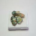 3 Pcs Natural Black Opal Rough | Size: 16-28mm