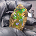 248Carats | Ethiopian  Water Opal Specimen grade | Brilliant play of colour| 47x40mm