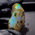392 Carats | Ethiopian Jumbo Water Opal Specimen grade | Brilliant play of colour| 57x47mm