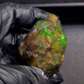 428 Carats | Ethiopian Jumbo Water Opal Specimen grade | Brilliant play of colour| 64x40mm