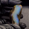 111Carats | Ethiopian Water Opal Specimen grade | Brilliant play of colour| 49x25mm