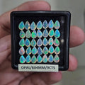 35 Pcs Natural Ethiopian Opal Faceted | Pear | 6x4mm| With Box