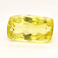 Natural Lemon Quartz Faceted  | Rectangle  | Size: 24x14mm