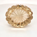Natural Smoky Quartz Carved  | Oval  | Size: 29x24mm
