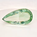 Natural  Prasiolite  Faceted | Pear  | Size: 48x25mm
