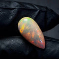 6.6Cts Natural Ethiopian Opal Cabochon | Pear | 23x12mm | Untreated