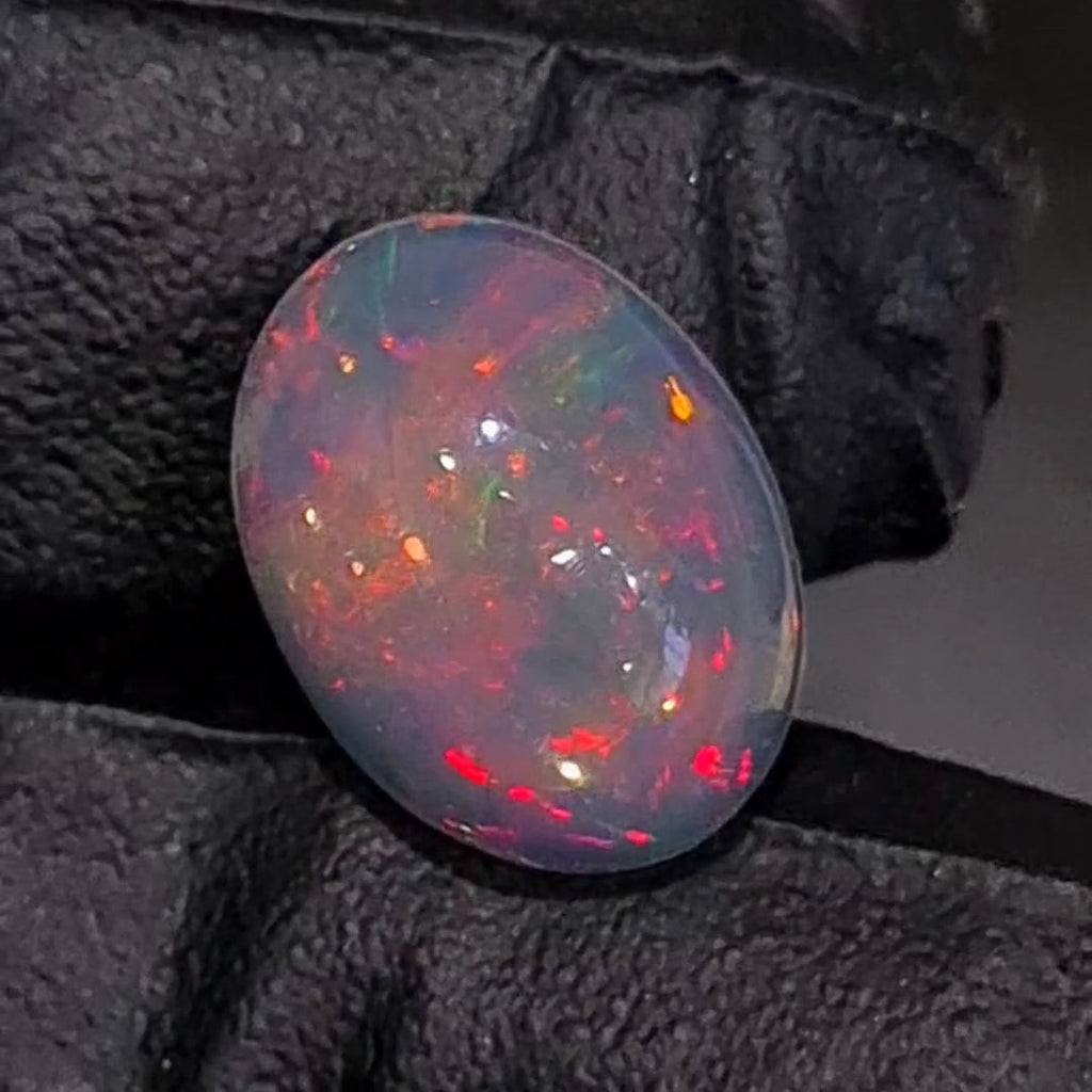 8.1Cts Natural Ethiopian Opal Cabochon | Oval | 16x12mm | Untreated
