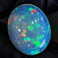 7.1Cts Natural Ethiopian Opal Cabochon | Oval | 18x15mm | Untreated