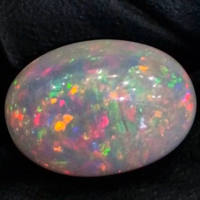 10.8Cts Natural Ethiopian Opal Cabochon | Oval | 19x14mm | Untreated