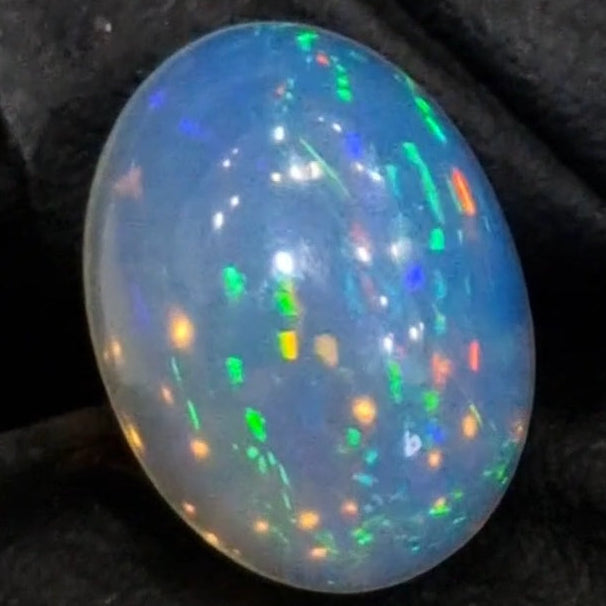 12.6Cts Natural Ethiopian Opal Cabochon | Oval | 18x14mm | Untreated