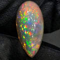 9.5Cts Natural Ethiopian Opal Cabochon | Pear | 23x11mm | Untreated