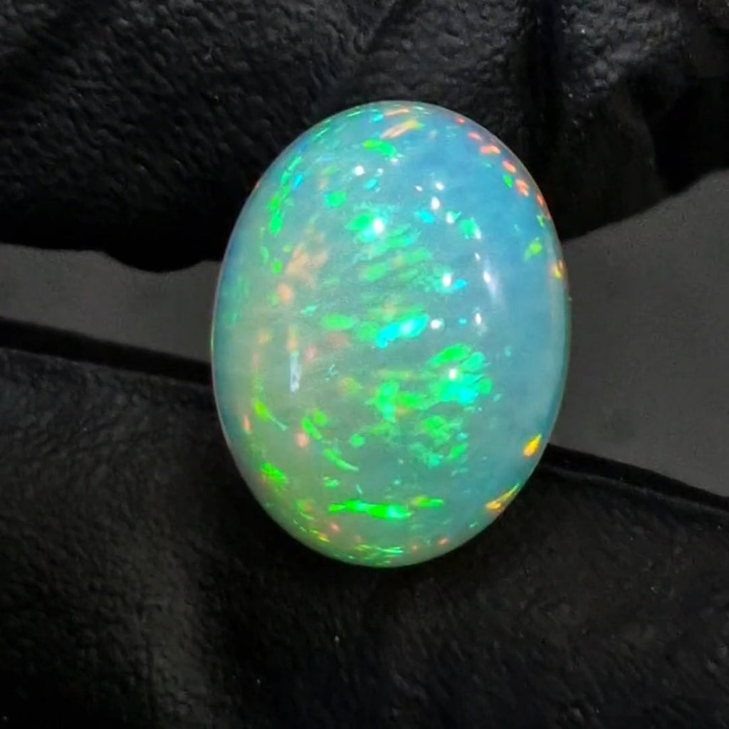 9.2Cts Natural Ethiopian Opal Cabochon | Oval | 19x15mm | Untreated