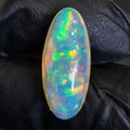 11.7Cts Natural Ethiopian Opal Cabochon | Oval | 26x11mm | Untreated