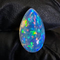 8.5Cts Natural Ethiopian Opal Cabochon | Pear | 19x11mm | Untreated