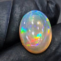 9.2Cts Natural Ethiopian Opal Cabochon | Oval | 18x13mm | Untreated