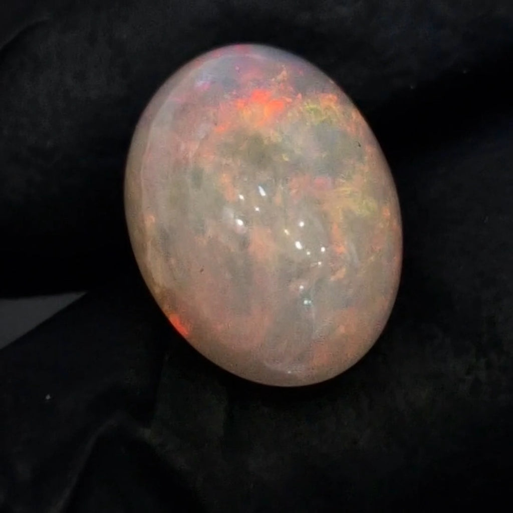9.1Cts Natural Ethiopian Opal Cabochon | Oval | 17x12mm | Untreated