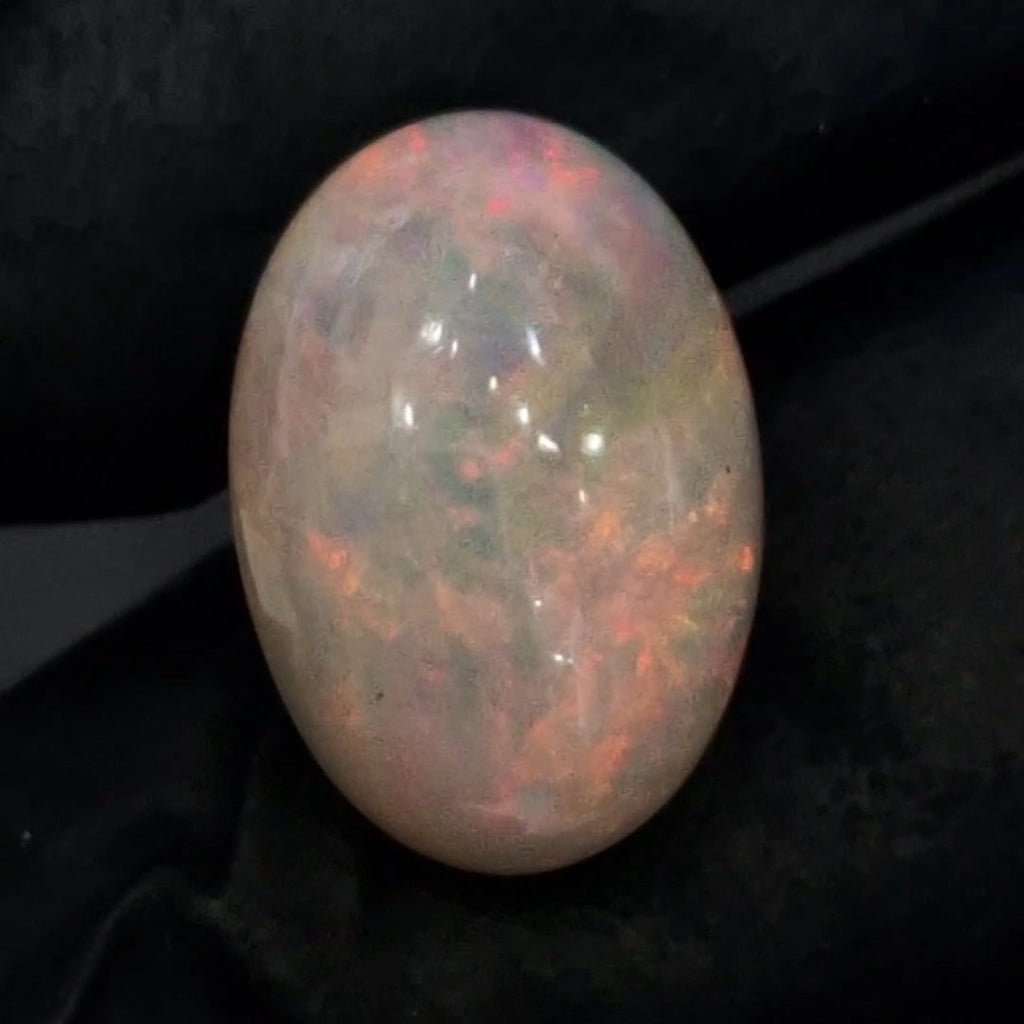 9.1Cts Natural Ethiopian Opal Cabochon | Oval | 17x12mm | Untreated