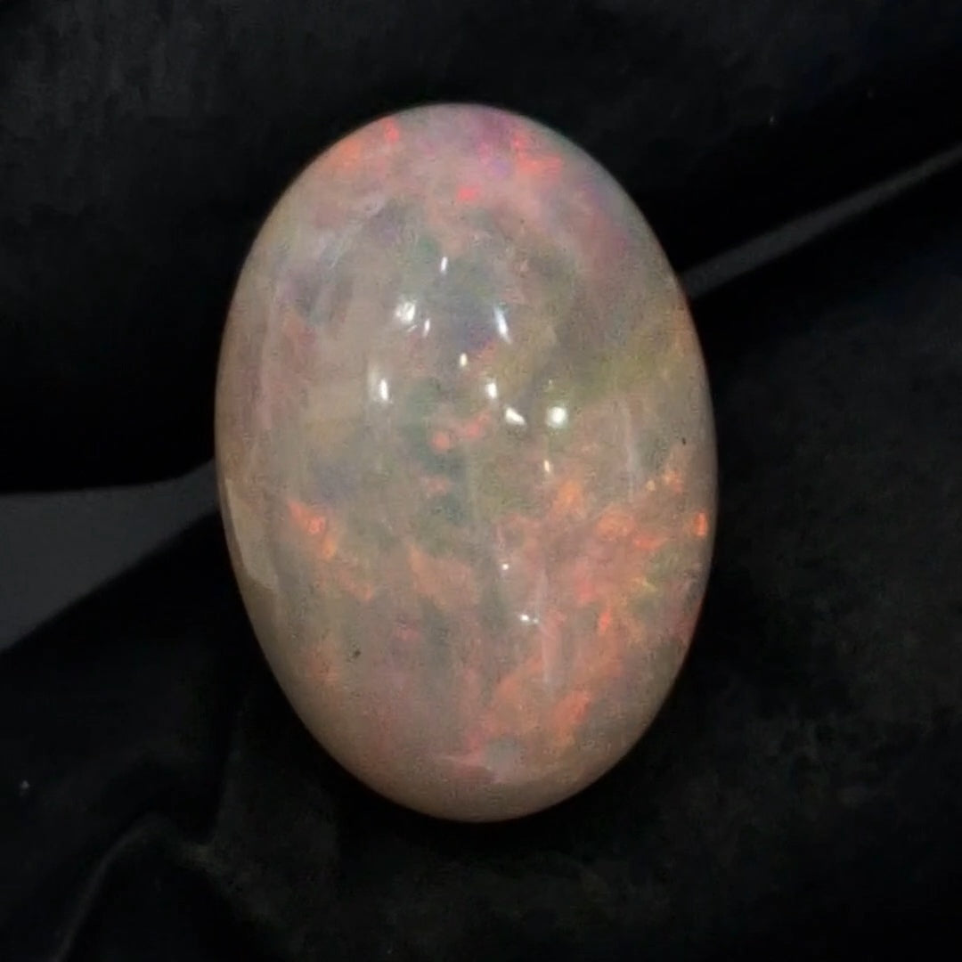 9.1Cts Natural Ethiopian Opal Cabochon | Oval | 17x12mm | Untreated