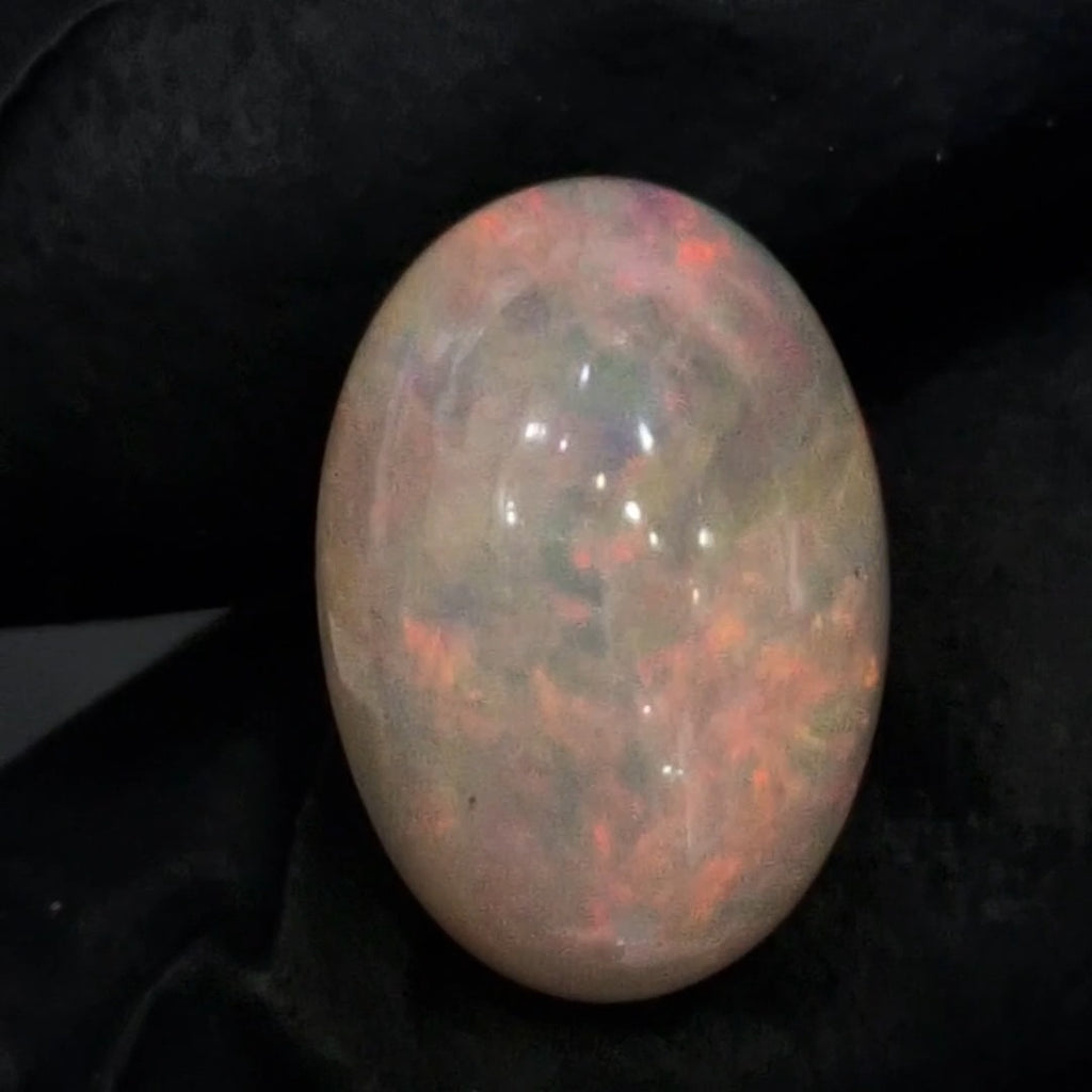 9.1Cts Natural Ethiopian Opal Cabochon | Oval | 17x12mm | Untreated