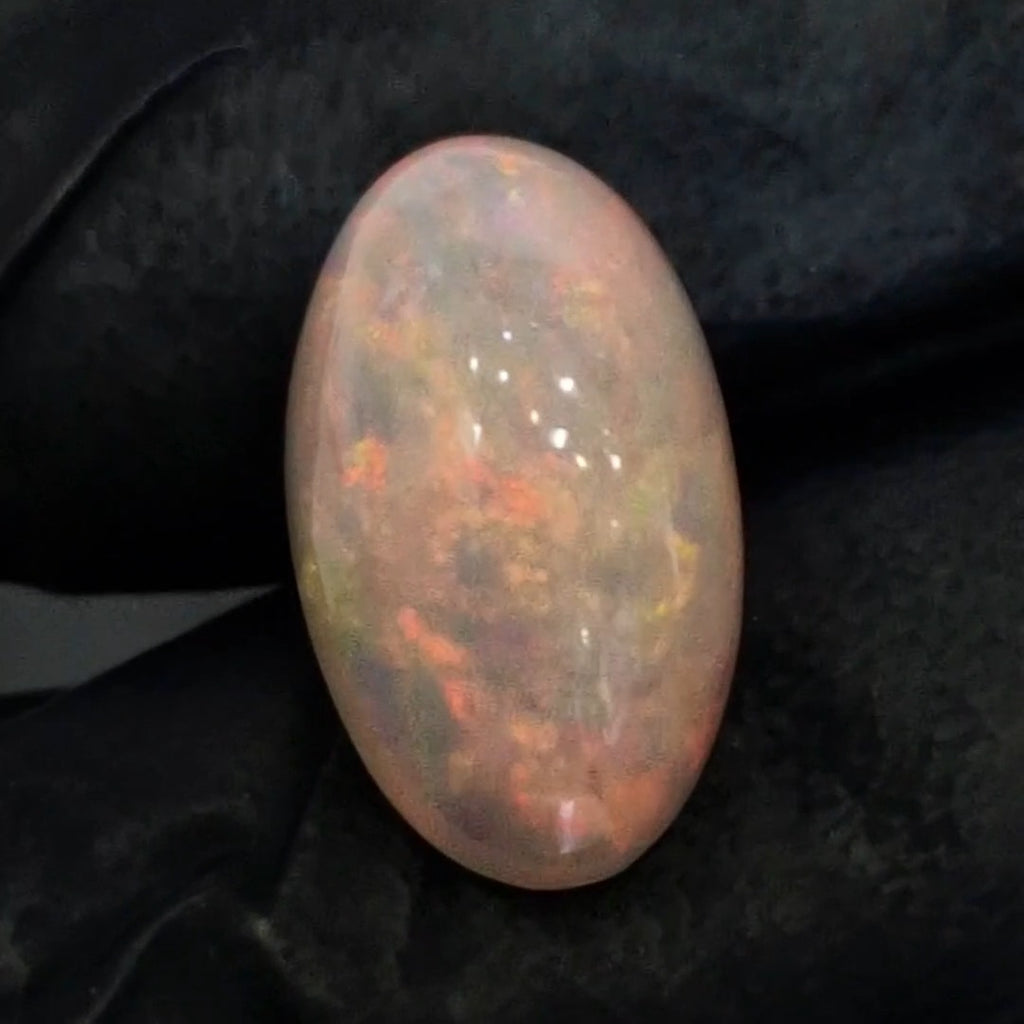 9Cts Natural Ethiopian Opal Cabochon | Oval | 18x10mm | Untreated