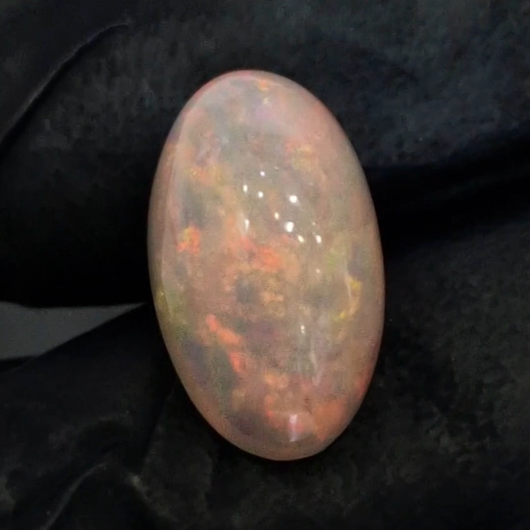 9Cts Natural Ethiopian Opal Cabochon | Oval | 18x10mm | Untreated