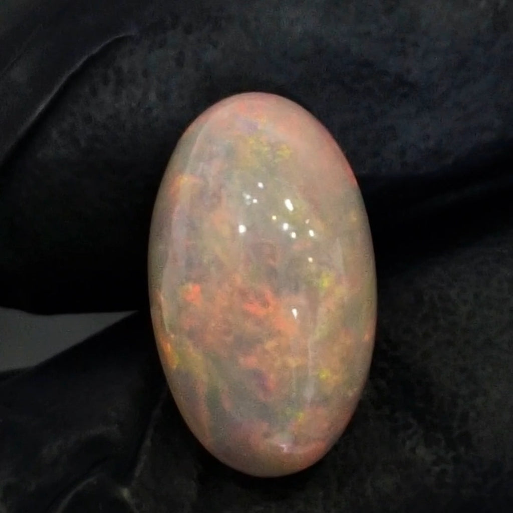 9Cts Natural Ethiopian Opal Cabochon | Oval | 18x10mm | Untreated