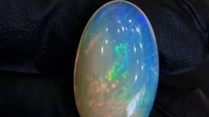 15.8Cts Natural Ethiopian Opal Cabochon | Oval | 24x14mm | Untreated