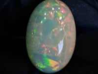12.6Cts Natural Ethiopian Opal Cabochon | Oval | 22x15mm | Untreated