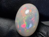 7.3Cts Natural Ethiopian Opal Cabochon | Oval | 15x11mm | Untreated