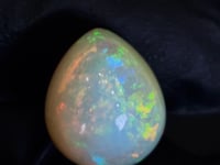11.5Cts Natural Ethiopian Opal Cabochon | Pear | 16x14mm | Untreated