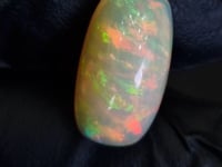 9.7Cts Natural Ethiopian Opal Cabochon | Rectangle | 19x10mm | Untreated