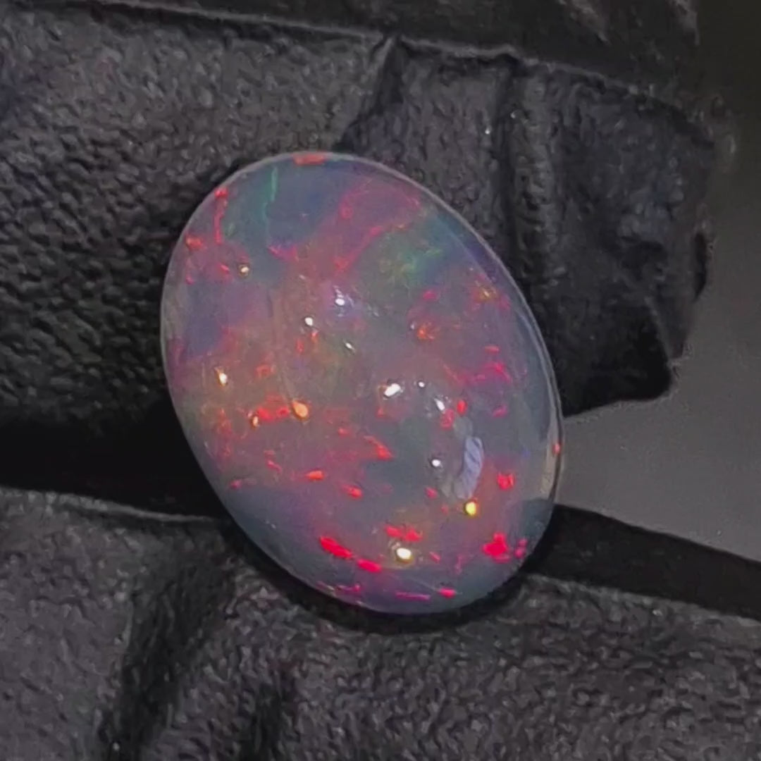 8.1Cts Natural Ethiopian Opal Cabochon | Oval | 16x12mm | Untreated